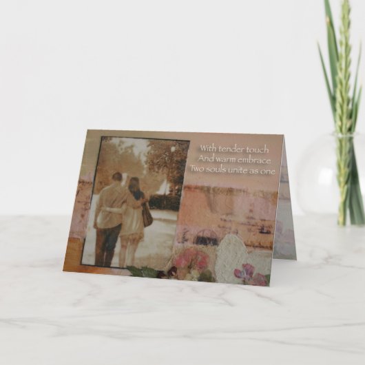 Soulmate-für immer Freund Karte (Vorderseite)