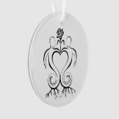 Soulmate-Gewerkschafts-Kreis Ornament (Vorderseite)