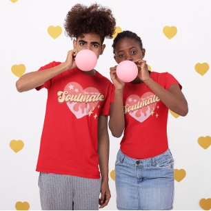 Soulmate Valentine's Day Grafik T-Shirt