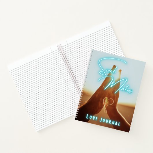 Soulmates Journal und Notebook Notizblock (Innenseite)