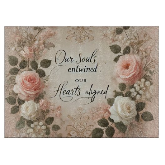 Souls Entwine AI art Schneidebrett (Vorderseite)