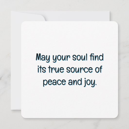 Souls Verdienst Karte (Rückseite)