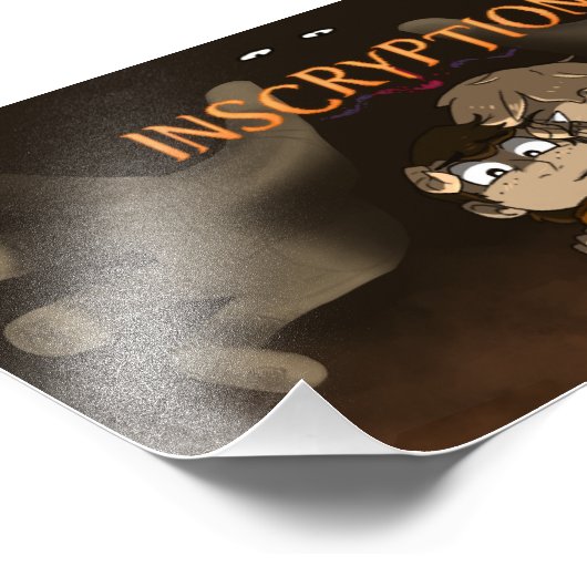 Soulsa spielt Inscryption Foto Print (Ecke)