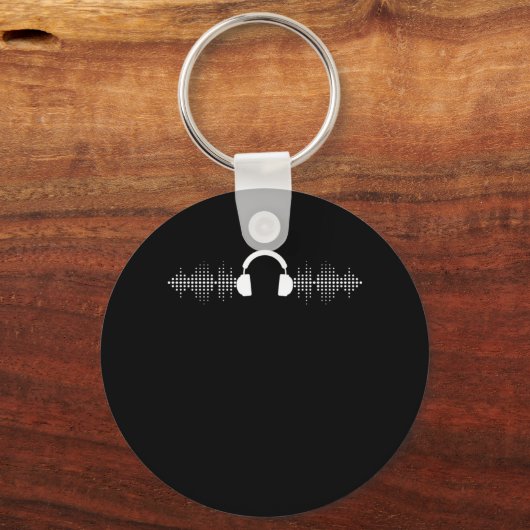 Sound Audio Engineer Music Producer Schlüsselanhänger (Vorderseite)