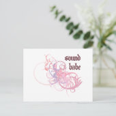Sound Babe Postkarte (Stehend Vorderseite)