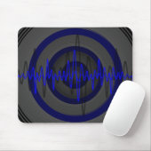 Sound Blue Dark Mousepad (Mit Mouse)