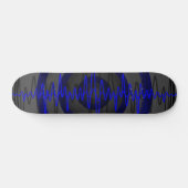 Sound Blue Dark Skateboard (Horizontal)