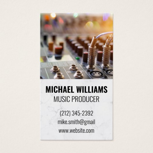 Sound-Board-Mixer | Tech (Vorderseite)