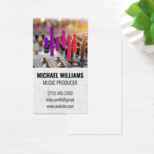 Sound-Board-Mixer | Tech | Digitales Logo (Schreibtisch)