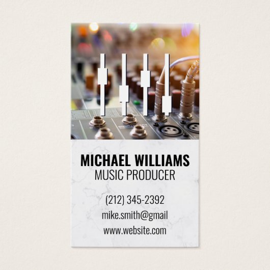 Sound-Board-Mixer | Tech | Erzeuger (Vorderseite)