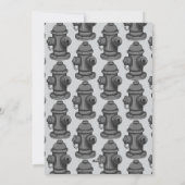 Sound der Alarm-Feuerzeug Geburtstagseinladung Feiertagskarte (Rückseite)