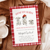 Sound der Alarm Firefighter Baby-Dusche