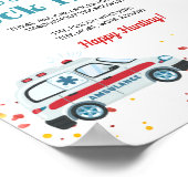 Sound der Alarmanlage & Greifen Sie Ihre Ausrüstun Poster (Ecke)