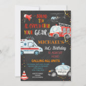 Sound der Alarmanlage und schnappen Sie sich Ihre  Einladung (Vorderseite)