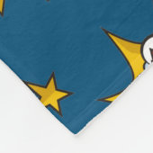 Sound Effect-Muster des Comic anzeigen Fleecedecke (Ecke)