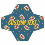 Sound Effect-Muster des Comic anzeigen Fußball (Flach)