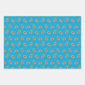 Sound Effect-Muster des Comic anzeigen Geschenkpapier Set (Vorderseite 2)