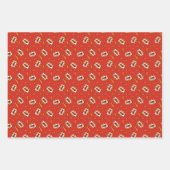 Sound Effect-Muster des Comic anzeigen Geschenkpapier Set (Vorderseite)