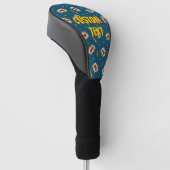 Sound Effect-Muster des Comic anzeigen Golf Headcover (angewinkelt)