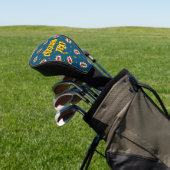 Sound Effect-Muster des Comic anzeigen Golf Headcover (In SItu)