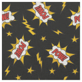 Sound Effect-Muster des Comic anzeigen Stoff (Nahaufnahme)