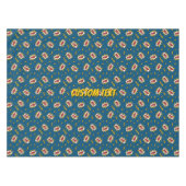 Sound Effect-Muster des Comic anzeigen Tischdecke (Vorderseite (Horizontal))