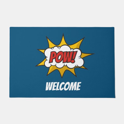 Sound-Effekt des Comic Fußmatte (Vorderseite)