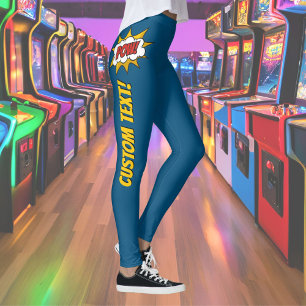 Sound-Effekt des Comic Leggings