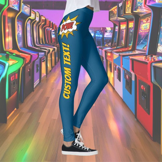 Sound-Effekt des Comic Leggings
