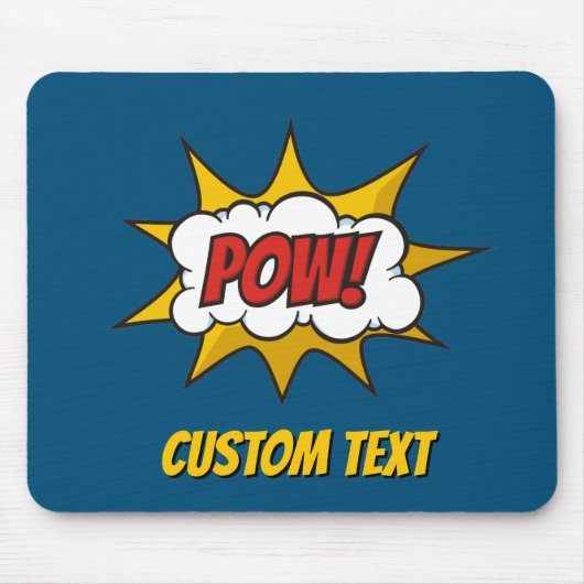 Sound-Effekt des Comic Mousepad (Vorne)