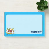 Sound-Effekt des Comic Post-it Klebezettel (Büro)