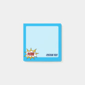 Sound-Effekt des Comic Post-it Klebezettel (Vorderseite)