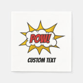 Sound-Effekt des Comic Serviette (Vorderseite)