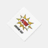 Sound-Effekt des Comic Serviette (Ecke)