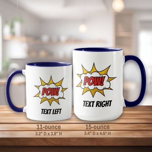 Sound-Effekt des Comic Tasse