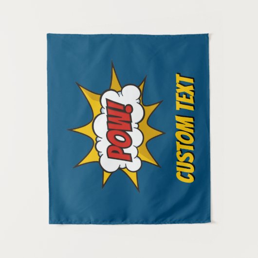 Sound-Effekt des Comic Wandteppich (Vorderseite)