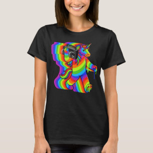 Sound Einhorn Ghettoblaster T-Shirt