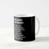 SOUND ENGINEER ANSWERTEN Sound Typ Audio Engineeri Kaffeetasse (VorderseiteRechts)