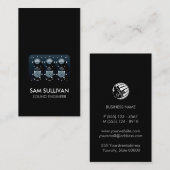 Sound Engineer Audio Engineering Visitenkarte (Vorne/Hinten)