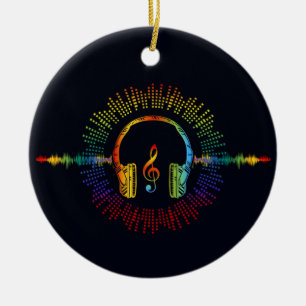 Sound Engineer Audio Wave Audio Engineer Music Keramik Ornament
