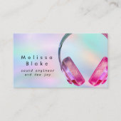 Sound Engineer de Jay Visitenkarte (Vorderseite)