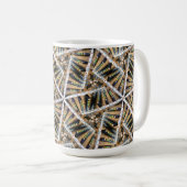 Sound Engineer Pots & Dots 15 oz Tasse (VorderseiteRechts)