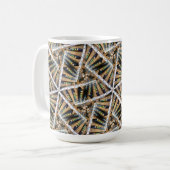 Sound Engineer Pots & Dots 15 oz Tasse (Vorderseite Links)