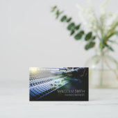 Sound Engineer Sound-MiIxing-Konsole Visitenkarte (Stehend Vorderseite)