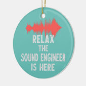 Sound Engineer Studio Audio-Design für Audio Keramik Ornament (Links)