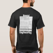 Sound Engineer T-Shirt (Rückseite)