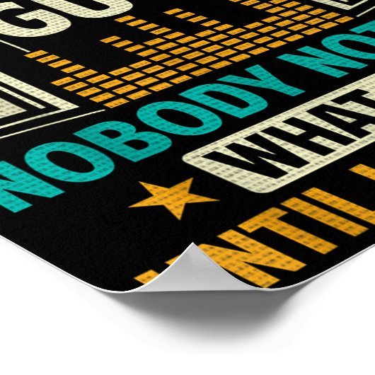 Sound Engineer Tech Husband Dad Funny Dj Disc Jock Poster (Ecke)