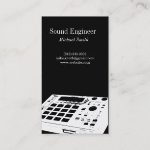 Sound Engineer Visitenkarte