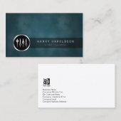 Sound Engineer Volume Sliders Grunge Business Card Visitenkarte (Vorne/Hinten)