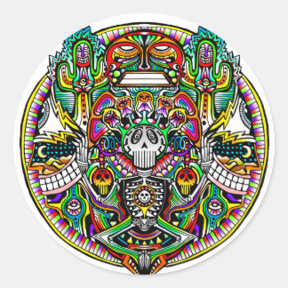 Sound Experience Runder Aufkleber